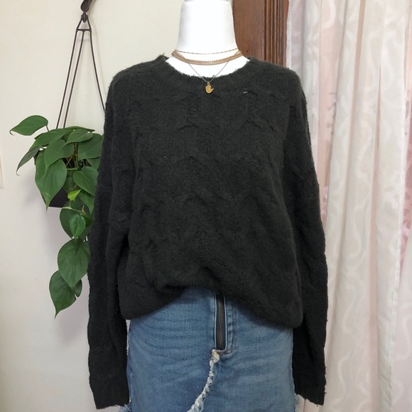 H&M Sweaters - H&M Charcoal Grey Sweater